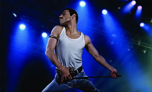 Кадр из фильма «Богемская рапсодия» Брайана Сингера и Декстера Флетчера, 2018 год