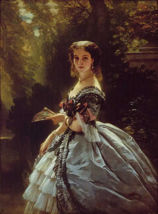 Франц Винтерхальтер «Портрет Елизаветы Трубецкой» (1859)