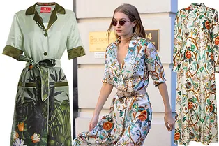 13 незаменимых летних платьев-рубашек как у Джиджи Хадид