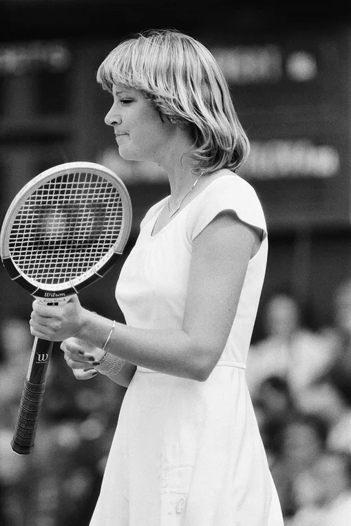 Крис Эверт на турнире US Open, 1978