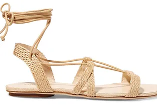 12 пар сандалий с ремешками в греческом стиле