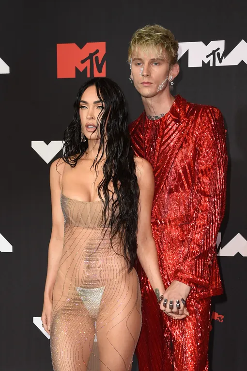 Меган Фокс и Machine Gun Kelly на премии MTV VMAs