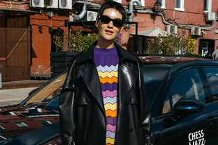 Мари Коберидзе и Варвара Шмыкова на вечеринке Chess & Jazz