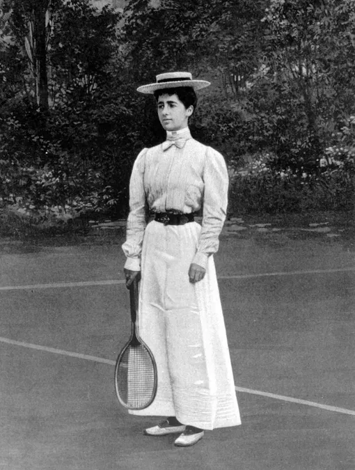 Элен Провост – серебряная медалистка в женском одиночном теннисе на Олимпийских играх в Париже, 1900 год
