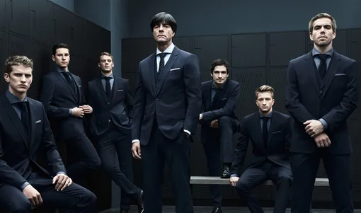 Сборная Германии по футболу в Hugo Boss, 2014 г.