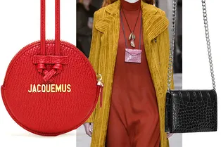 Ближе к сердцу: сумки-колье — главный аксессуар осени