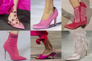 Этой весной носите обувь в конфетных розовых оттенках