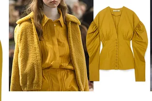 Горчичный — любимый и самый модный цвет осени