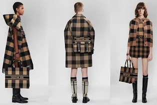 Береты, кожаные корсеты с ноткой ретро в коллекции Dior