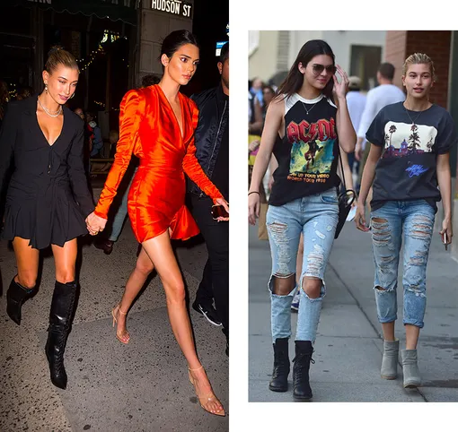 Хейли Болдуин и Кендалл Дженнер Хейли Болдуин и Кендалл Дженнер