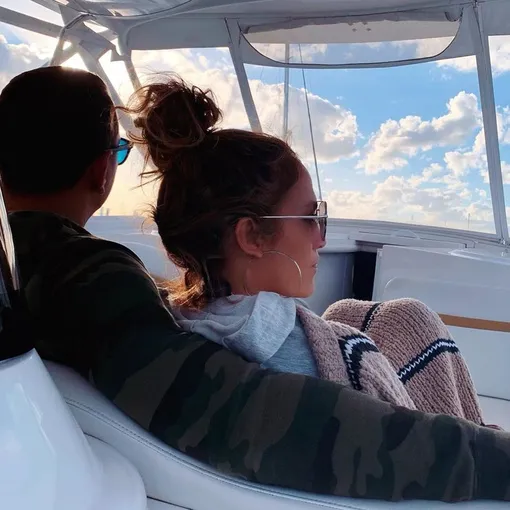 Дженнифер Лопес и Алекс Родригес в 2019 году