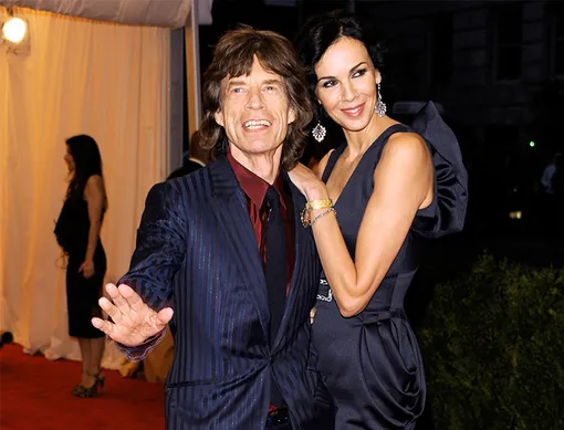 Мик Джаггер и Л'Рен Скотт (были вместе 2001-2014 годы) Мик Джаггер и Л'Рен Скотт (были вместе 2001-2014 годы)