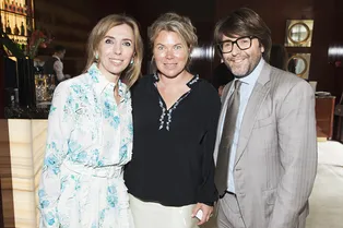 Светлана Бондарчук, Андрей Малахов и Полина Киценко на бранче Ars Vitae