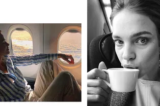 Что есть до и во время перелета