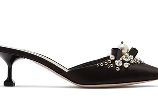 Мюли на kitten heel: 7 желанных моделей