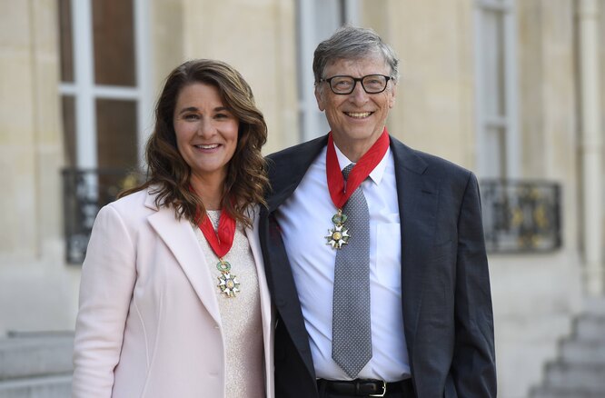 Мелинда и Билл Гейтс