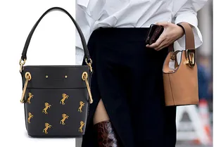 8 необычных bucket bags для тех, кто устал от минимализма