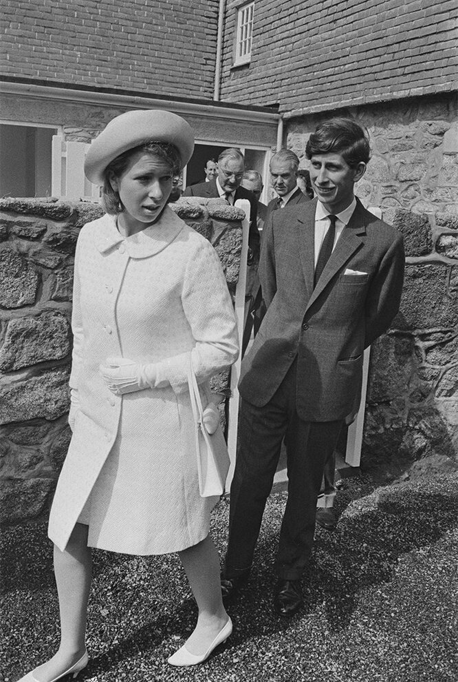 С братом принцем Чарльзом, 1967 год
