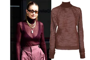 И тепло, и сексуально: 9 прозрачных свитеров, чтобы пережить холода красиво