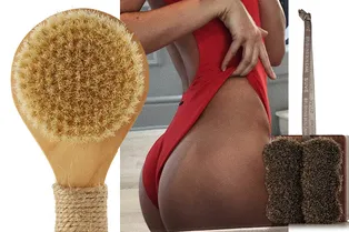 Массаж сухой щеткой: как делать и чем