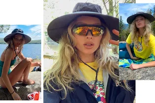 В чем пойти в поход, чтобы выглядеть как супермодель: мастер-класс от Эльзы Хоск