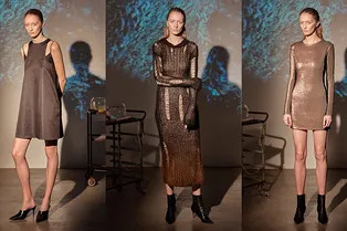 Сексуальные мини и рваные платья-чулки в «морской» коллекции бренда WHO/AM