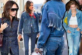 Как правильно составить тотал-лук из денима этой весной