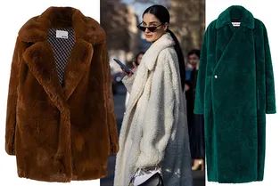 11 шуб из искусственного меха для первых морозов