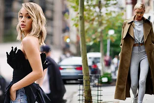 Как носить яркие вещи осенью: 54 примера от звезд нью-йоркского стритстайла