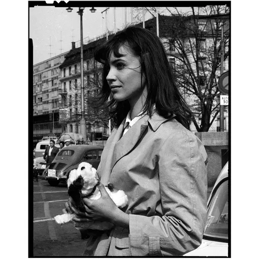 Анна Карина в фильме Жан-Люка Годара «Маленький солдат» (1960) Анна Карина в фильме Жан-Люка Годара «Маленький солдат» (1960)