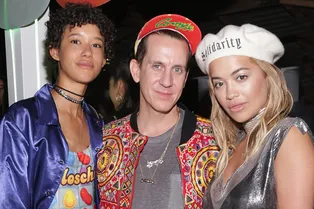 Кэти Перри, Рита Ора, Джереми Скотт и другие на вечеринке Candy Crush х Moschino