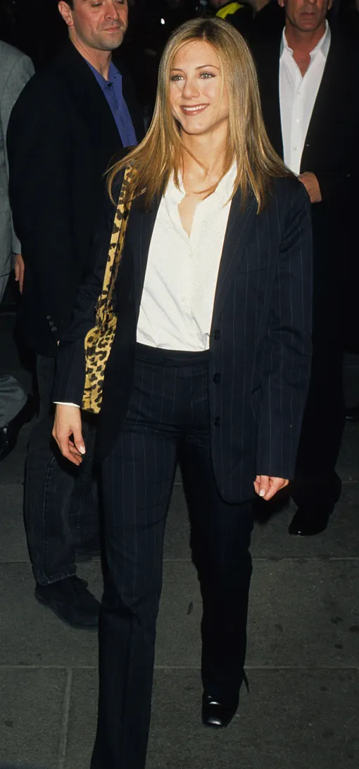Дженнифер Энистон на лондонской премьере «Крика-2», 1998 год