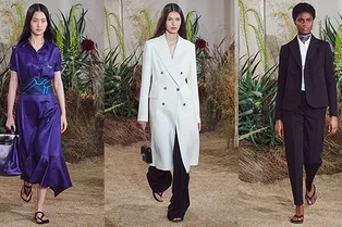Подбираем вьетнамки к костюму и шерстяным пальто: чем запомнился показ Hermès