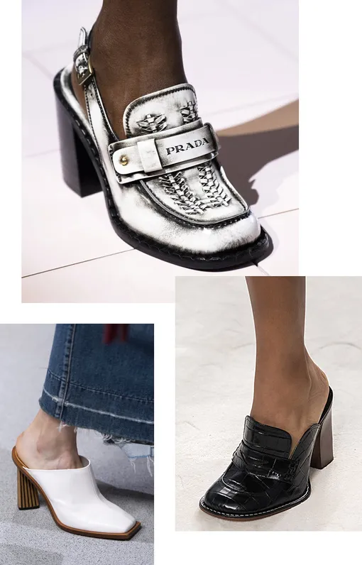 Слева направо: Givenchy, Prada, Loewe – весна-лето 2020 Слева направо: Givenchy, Prada, Loewe – весна-лето 2020