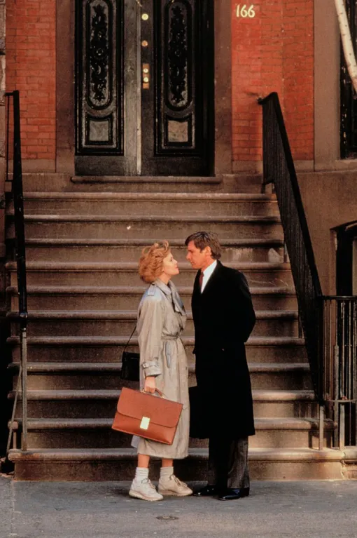 Мелани Гриффит и Харрисон Форд в фильме «Деловая женщина», 1988 Мелани Гриффит и Харрисон Форд в фильме «Деловая женщина», 1988
