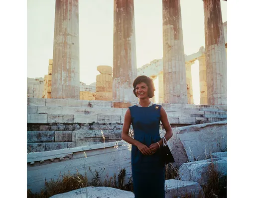 Джеки Кеннеди в Акрополе, 1961 год