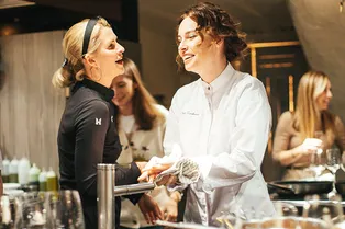 Как прошел итальянский ужин Полины Киценко и Ирины Зарьковой в Chef’s Table