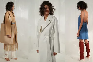 Пальто на любой вкус и «мужские» костюмы на голое тело: простая сексуальность в коллекции osome2some