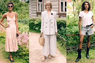 Вика Газинская, Надежда Оболенцева и Софья Капкова на летнем пикнике Клуба «418»