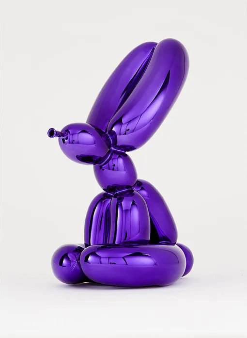 Balloon Rabbit (Violet) Jeff Koons