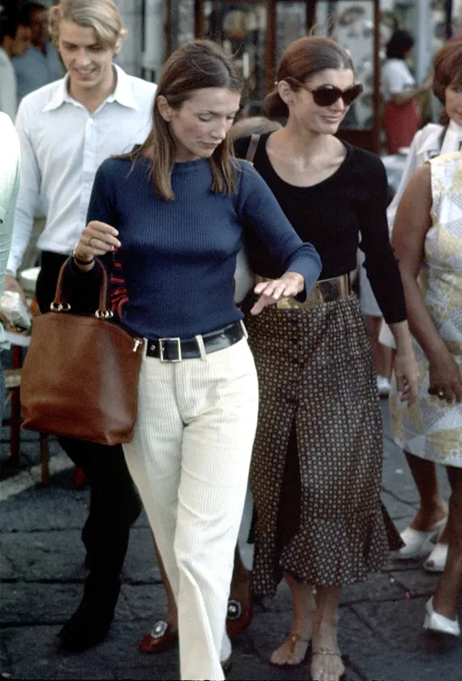 Жаклин Кеннеди и Ли Радзивилл, 1970