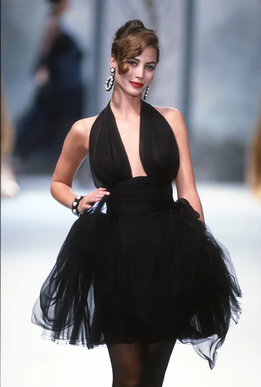 На показе Chane Haute Couture осень-зима 1991-1992