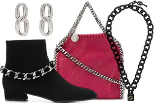 Берем на вооружение: 10 аксессуаров с цепями