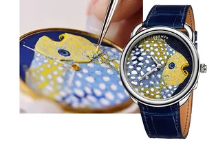 Hermès выпустили 6 часов, повторяющих узор знаменитого платка-каре