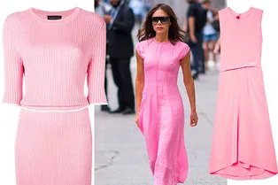 7 розовых романтичных платьев как у Виктории Бекхэм