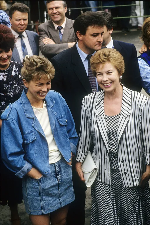 Ирина и Раиса Горбачевы, июнь 1991 года