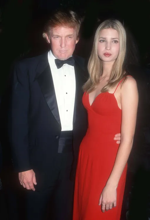 Иванка Трамп с отцом, 1998 год