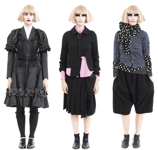 Comme des Garcons for H&M, 2008 год Comme des Garcons for H&M, 2008 год