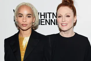 Зои Кравиц, Джулианна Мур, Тави Гевинсон и другие на открытии Whitney Biennial Зои Кравиц, Джулианна Мур, Тави Гевинсон и другие на открытии Whitney Biennial