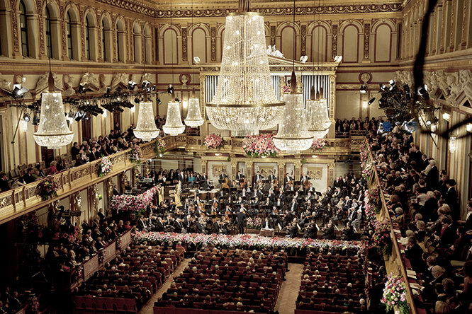 Новогодний концерт Венского филармонического оркестра